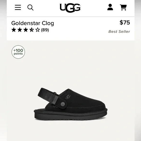 UGG kids 
Golden Star Clog - Picture 2 of 4